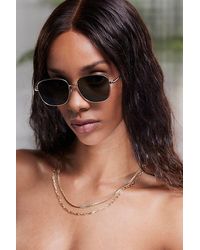 Urban Outfitters - Uo Essential Metal Square Sunglasses - Lyst