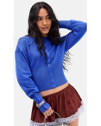 Lioness - Head In The Clouds Knit Cardigan - Lyst