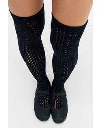 Out From Under - Pointelle Knee High Socks - Lyst