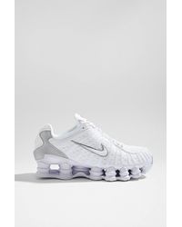 Nike - White Shox Tl Trainers - Lyst