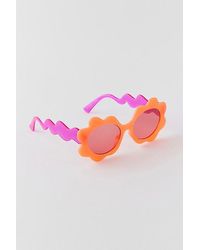 Urban Outfitters - Wavy Oval Sunglasses - Lyst