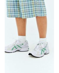 Asics - White & Green Gel 1130 Trainers - Lyst