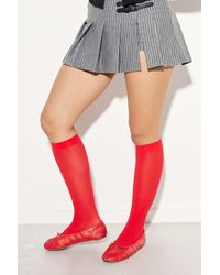 Out From Under - Sheer Knee High Socks - Lyst
