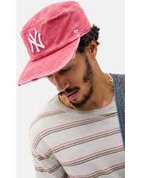 '47 - Uo Exclusive Distressed Pillbox Cap - Lyst