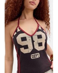 Urban Outfitters - Uo 98 Tie Neck Halter Top - Lyst