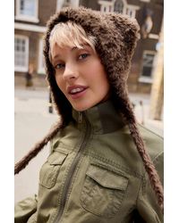 Urban Outfitters - Uo Teddy Bonnet - Lyst
