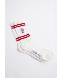 Urban Outfitters - Uo Lucky Cat Embroidered Socks - Lyst