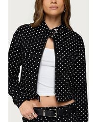 Edikted - Tabitha Polka Dot Jacket - Lyst