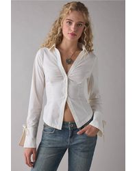 Kimchi Blue - Poppy Slim Shirt - Lyst