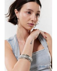 Urban Outfitters - Etched Textured Bangle Bracelet Set - Lyst