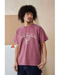 Urban Outfitters - Uo Burgundy Newark Aces Tee - Lyst