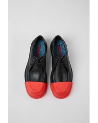Camper - Junction Leather Moc-Toe Shoes - Lyst