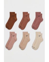 Nike - Everyday Plus Cushioned Ankle Sock 6-Pack - Lyst