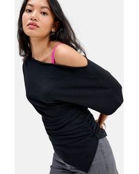 Silence + Noise - Silence + Noise Sai Ruched Waist Tee - Lyst