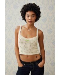 Kimchi Blue - Embroidered Knit Cami - Lyst