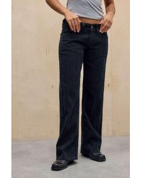 BDG - Kayla Textured Stripe Trousers - Lyst