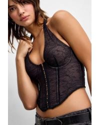 Out From Under - Hot Stuff Halterneck Corset - Lyst