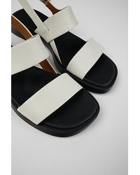 Camper - Dana Leather 2-Strap Sandal - Lyst