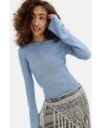 Kimchi Blue - Cornelli Knit Top - Lyst
