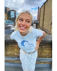 Urban Outfitters - Uo Blue Betty Boop Baby T-shirt - Lyst