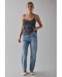 Kimchi Blue - Heidi Smocked Tiered Ruffle Babydoll Tank Top - Lyst