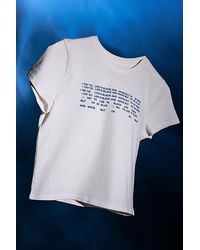 Urban Outfitters - Billie Eilish Uo Exclusive I'M So Baby Tee - Lyst