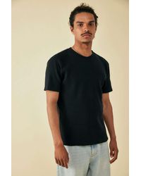 BDG - Black Waffle T-shirt - Lyst