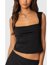 Edikted - Fae Square Neck Open Back Top - Lyst
