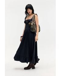 Kimchi Blue - Gabriette Drop Waist Prairie Maxi Dress - Lyst