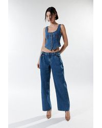 Lioness - She'S All That Low-Rise Baggy Jean - Lyst