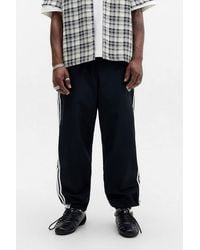 adidas Originals - Black Firebird Woven Track Pants - Lyst