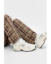 New Balance - White & Grey 530 Trainers - Lyst