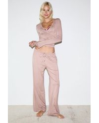 Out From Under - Demi Straight Leg Pyjama Pants - Lyst