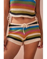 Daisy Street - Crochet Shorts Xs At Urban Outfitters - Lyst