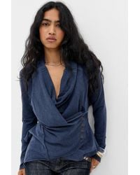 Urban Outfitters - Uo Draped Asymmetric Cardigan - Lyst