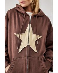 Urban Outfitters - Uo Star Dusty Hoodie - Lyst
