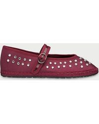 Flabelus - Mae Studded Mary Jane Flat - Lyst