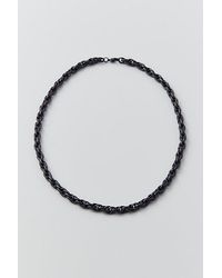 Urban Outfitters - Textured Rope Chain Statement Necklace - Lyst