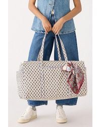Vera Bradley - Quilted Cotton Large Duffel Bag - Lyst