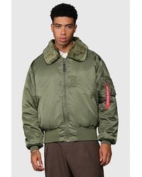 Alpha Industries - B-15 Heritage Fit Flight Jacket - Lyst