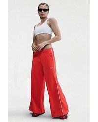 Nike - Sportswear Mid-Rise Wide Leg Track Pant - Lyst