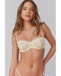 Out From Under - Chantilly Lace Balconette Bra - Lyst