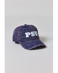 Mitchell & Ness - Ncaa Penn State University Washed Dad Hat - Lyst