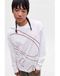 Oakley - Uo Exclusive Bark Ellipse Long Sleeve Graphic Tee - Lyst