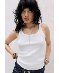 BDG - Jessie Cotton Vest Top Jacket - Lyst