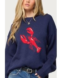 Edikted - Don'T Be Shellfish Knit Sweater - Lyst