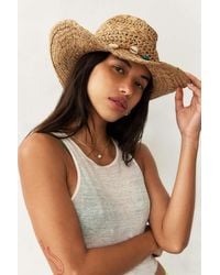 Urban Outfitters - Uo Straw Cowboy Hat - Lyst