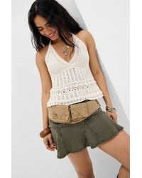 Urban Outfitters - Uo Stitchy Slub Cami - Lyst
