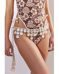 Urban Outfitters - Alabaster Shell Rope Belt - Lyst