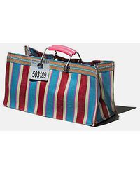 Puebco - Wide Recycled Plastic Stripe Bag - Lyst